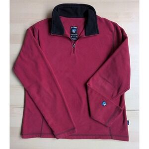 Red Kuhl Fleece Pullover‎ 1/4 Zip
